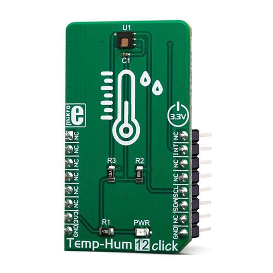 Mikroelektronika d.o.o. MIKROE-3436 Temp&Hum 12 Click Board - The Debug Store UK