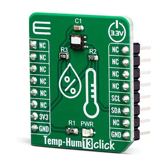 Mikroelektronika d.o.o. MIKROE-3635 Temp&Hum 13 Click Board - The Debug Store UK