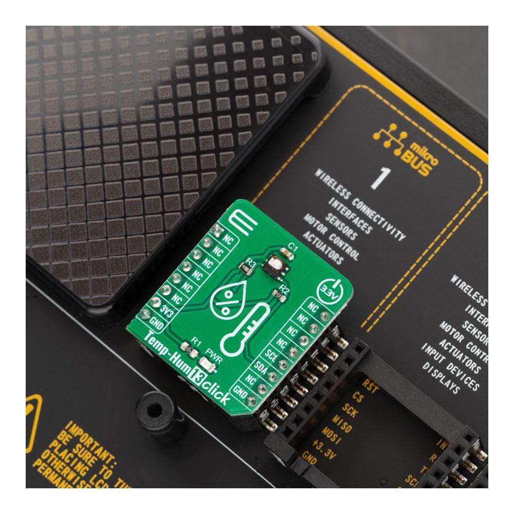 Mikroelektronika d.o.o. MIKROE-3635 Temp&Hum 13 Click Board - The Debug Store UK