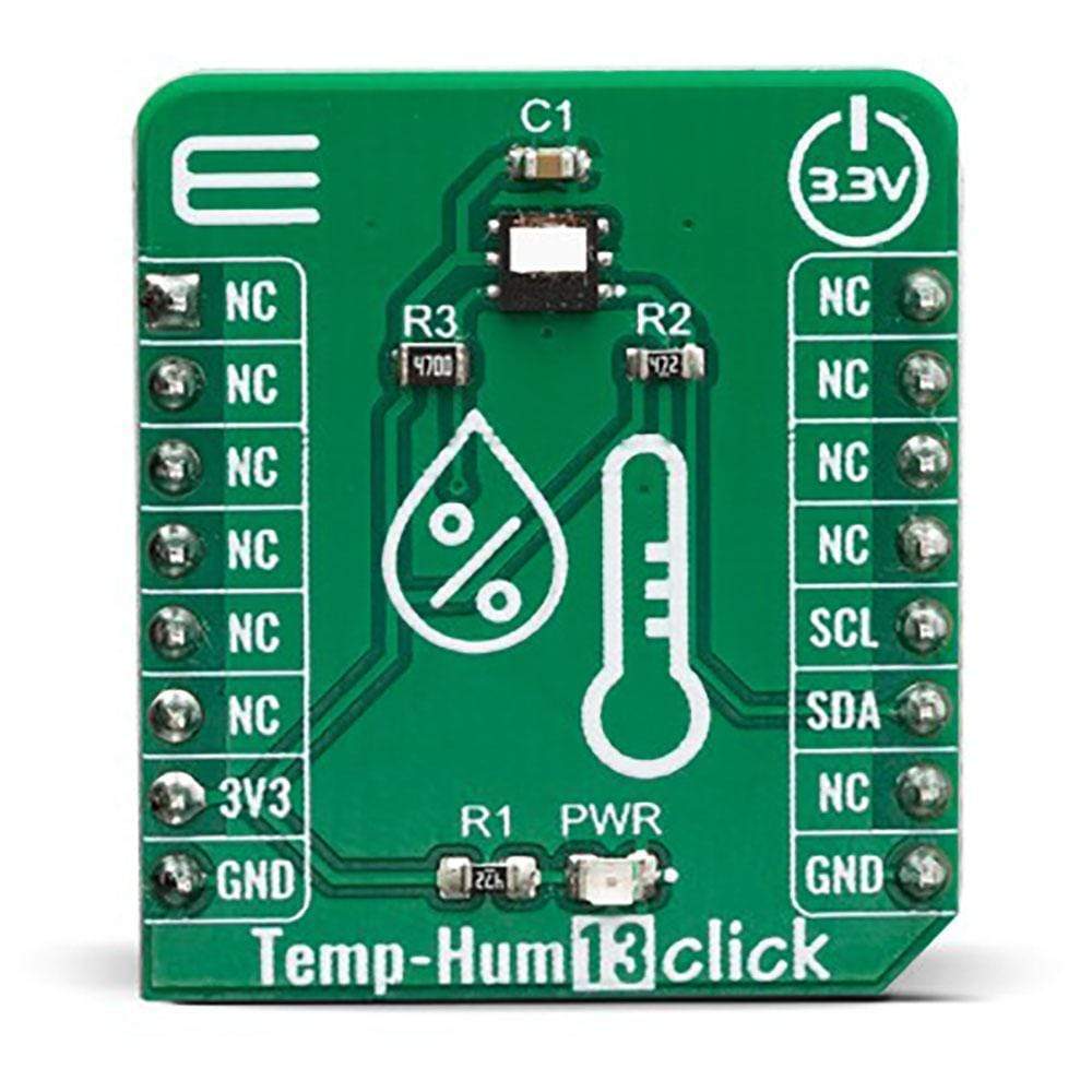 Mikroelektronika d.o.o. MIKROE-3635 Temp&Hum 13 Click Board - The Debug Store UK