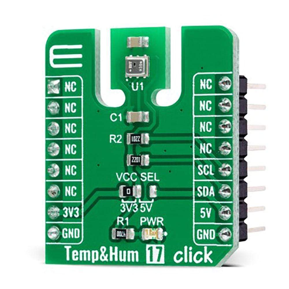 Mikroelektronika d.o.o. MIKROE-4702 Temp&Hum 17 Click Board - The Debug Store UK