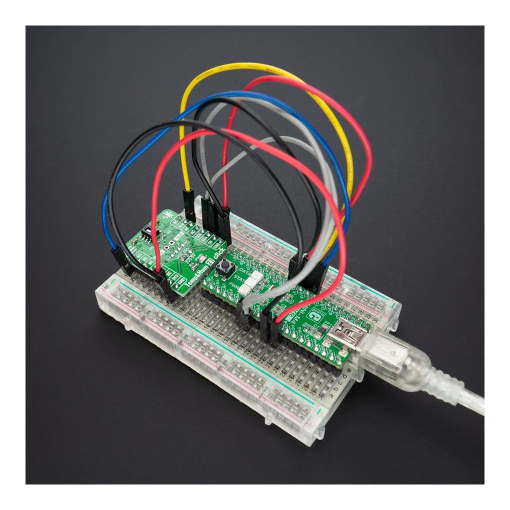 Mikroelektronika d.o.o. MIKROE-5240 Temp&Hum 21 Click Board - The Debug Store UK