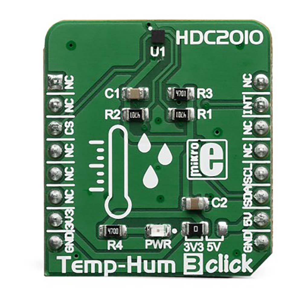 Mikroelektronika d.o.o. MIKROE-2937 Temp&Hum 3 Click Board - The Debug Store UK