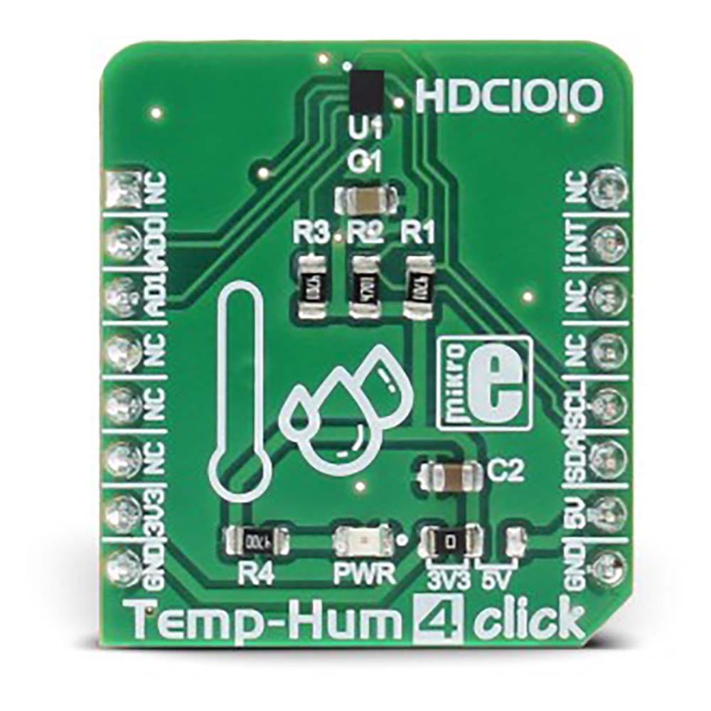 Mikroelektronika d.o.o. MIKROE-2938 Temp&Hum 4 Click Board - The Debug Store UK