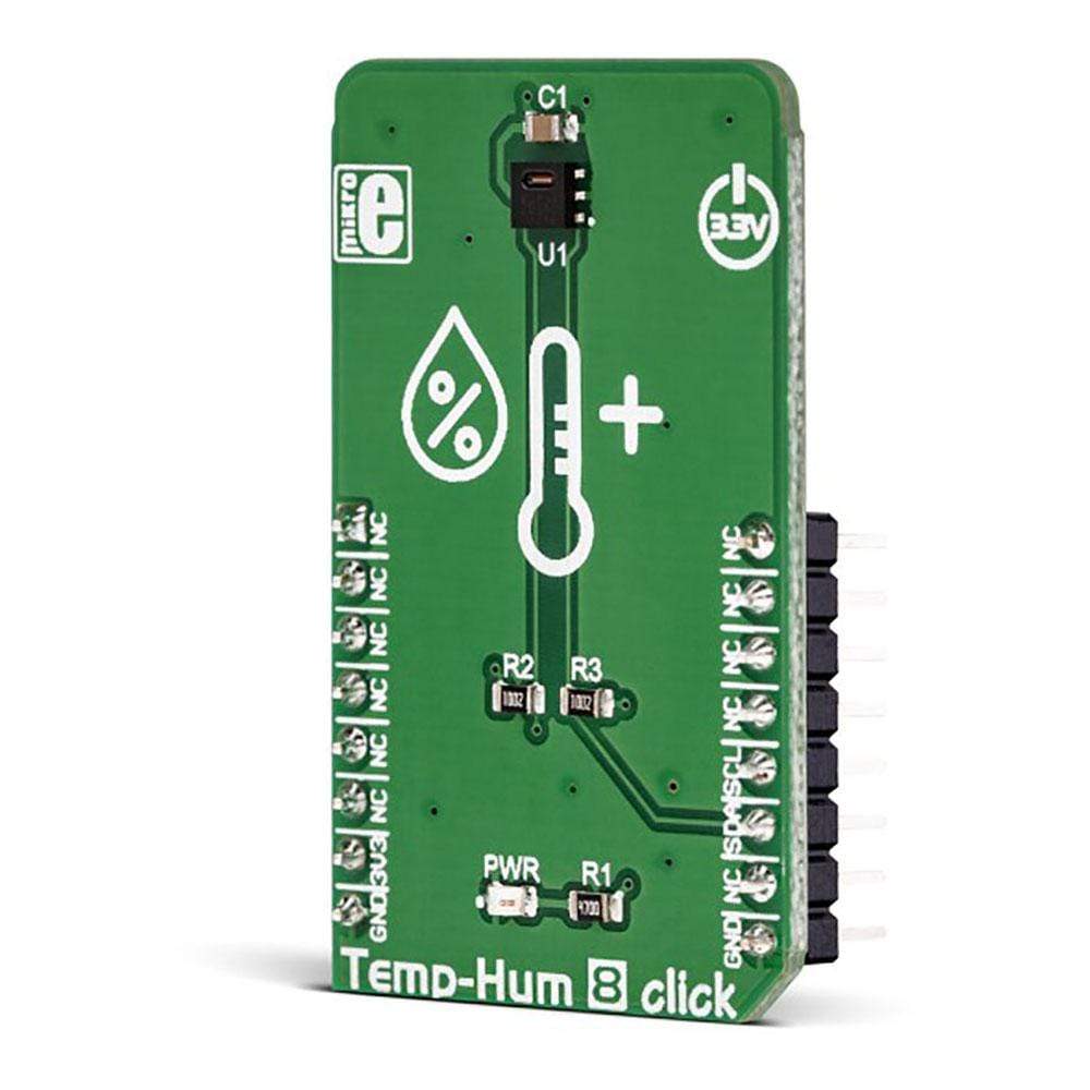 Mikroelektronika d.o.o. MIKROE-3263 Temp&Hum 8 Click Board - The Debug Store UK