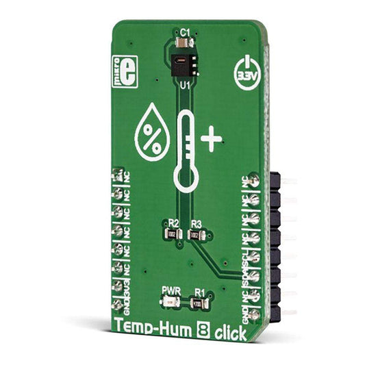 Mikroelektronika d.o.o. MIKROE-3263 Temp&Hum 8 Click Board - The Debug Store UK