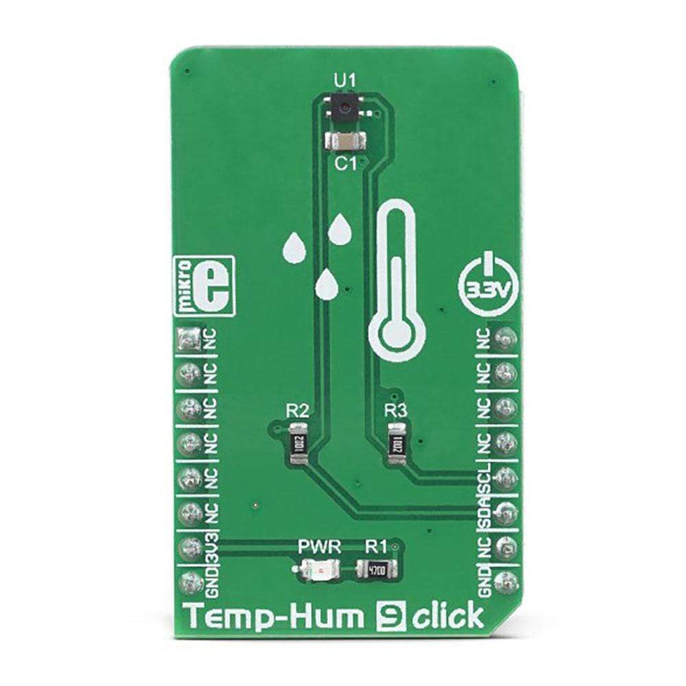 Mikroelektronika d.o.o. MIKROE-3331 Temp&Hum 9 Click Board - The Debug Store UK