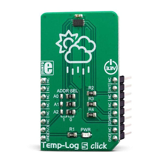 Mikroelektronika d.o.o. MIKROE-3442 Temp-Log 5 Click Board - The Debug Store UK