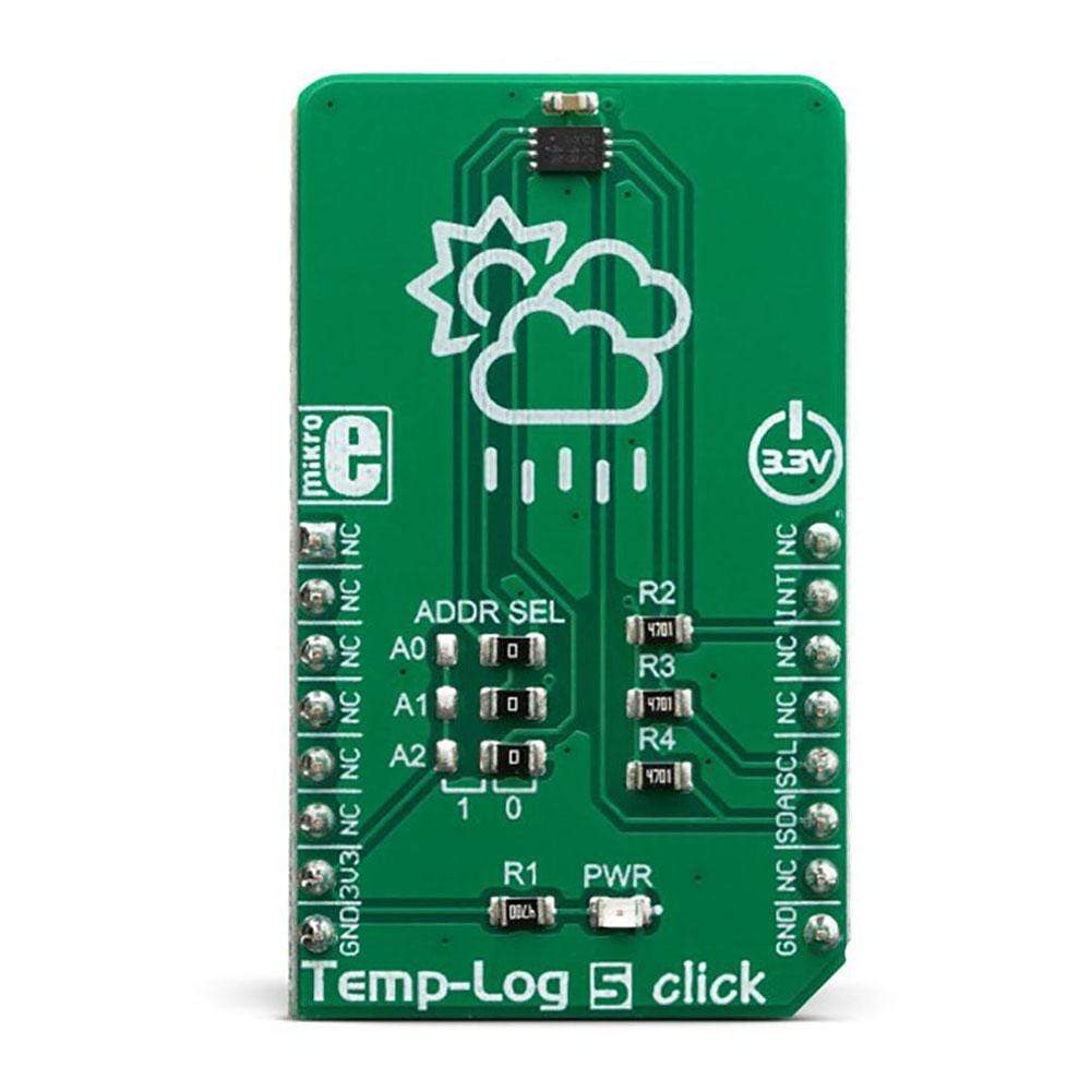 Mikroelektronika d.o.o. MIKROE-3442 Temp-Log 5 Click Board - The Debug Store UK