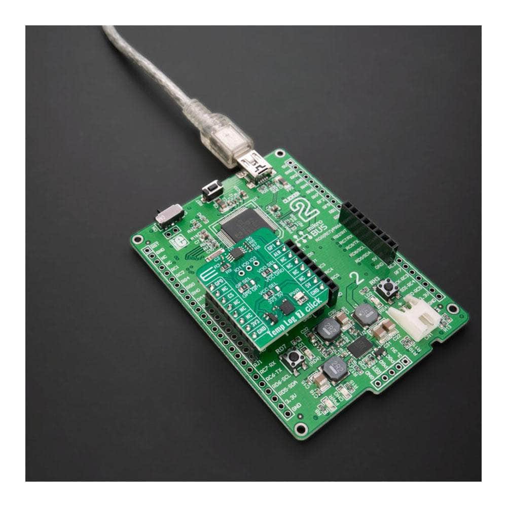 Mikroelektronika d.o.o. MIKROE-5598 Temp-Log 7 Click Board - The Debug Store UK