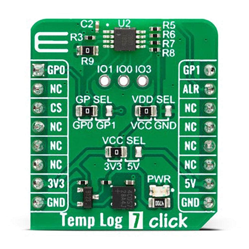 Mikroelektronika d.o.o. MIKROE-5598 Temp-Log 7 Click Board - The Debug Store UK