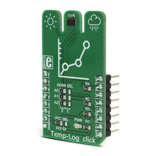 Mikroelektronika d.o.o. MIKROE-2886 Temp-Log Click Board - The Debug Store UK