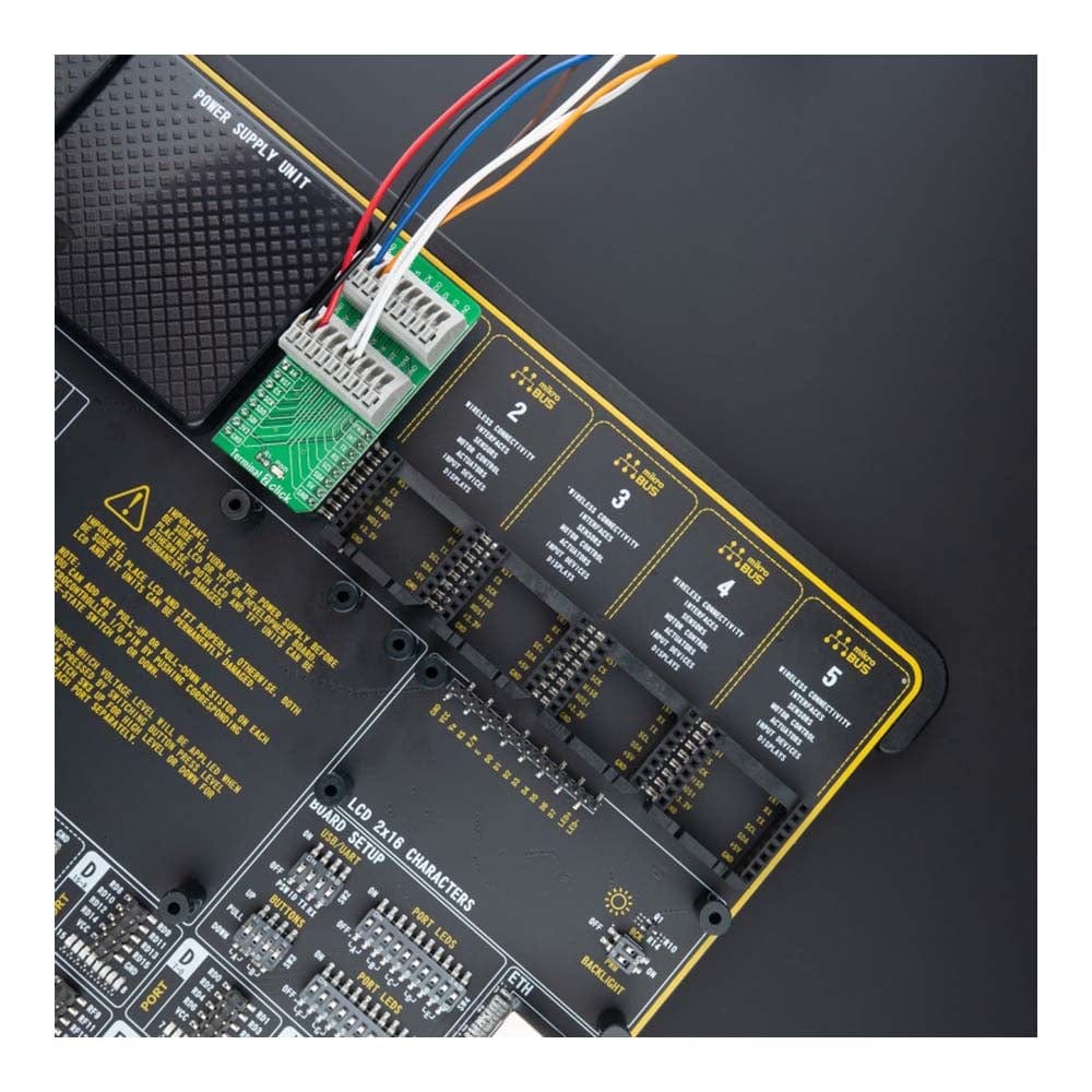 Mikroelektronika d.o.o. MIKROE-4951 Terminal 2 Click Board - The Debug Store UK