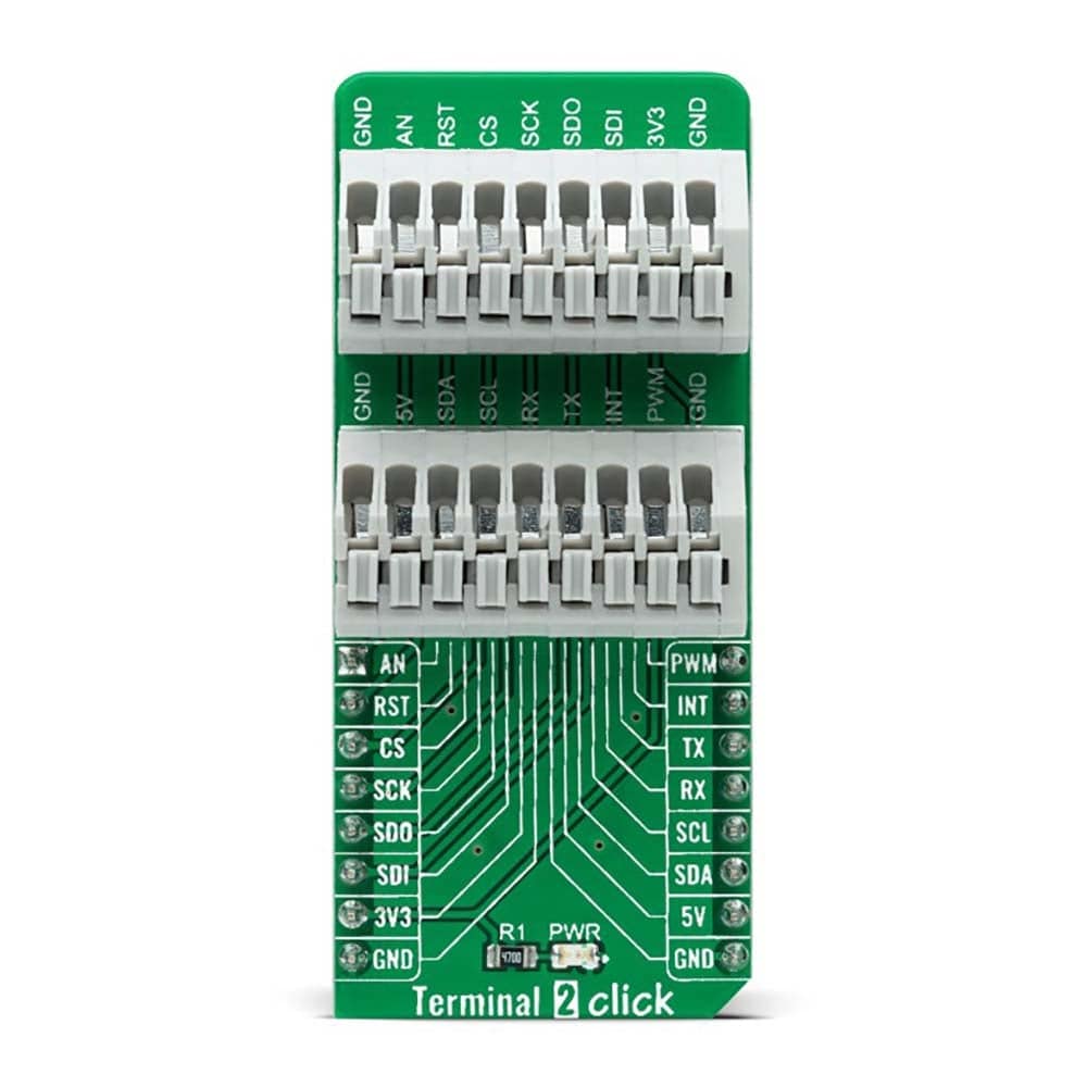 Mikroelektronika d.o.o. MIKROE-4951 Terminal 2 Click Board - The Debug Store UK