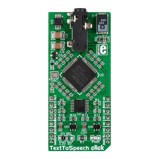 Mikroelektronika d.o.o. MIKROE-2253 TextToSpeech Click Board - The Debug Store UK