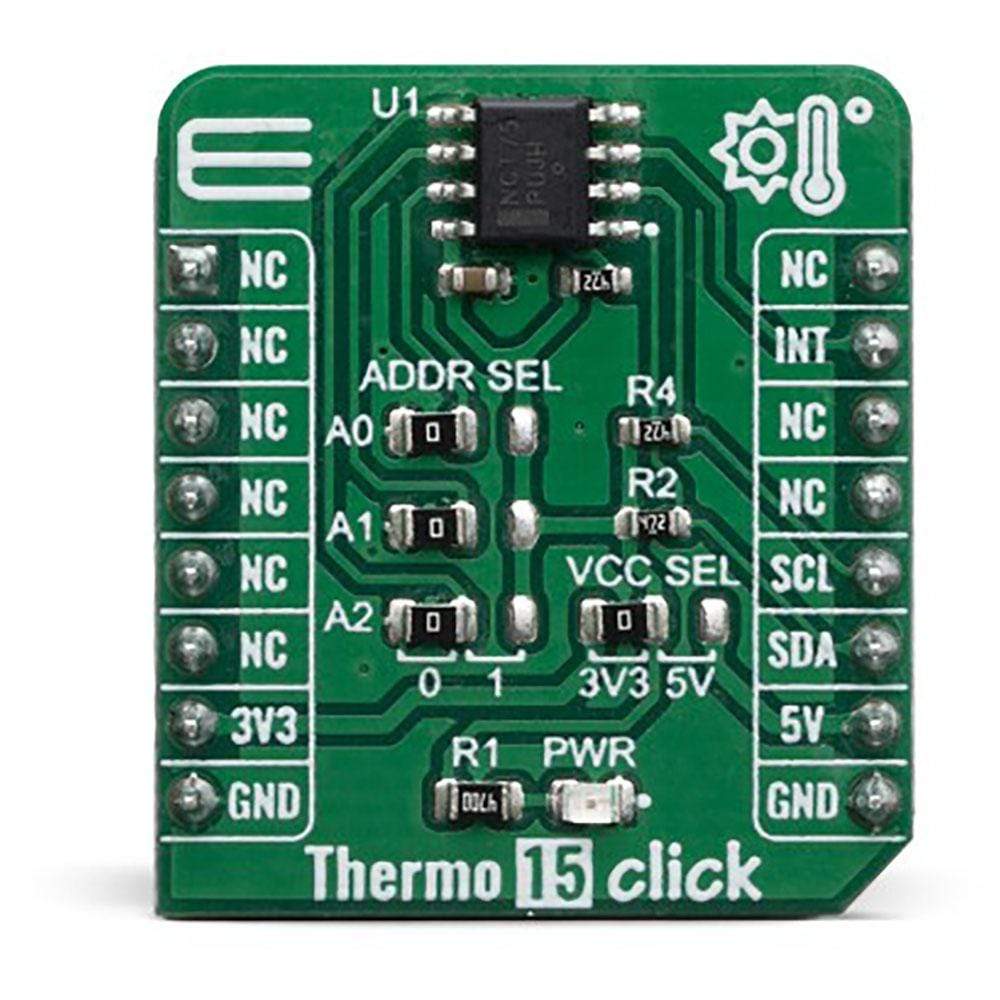 Mikroelektronika d.o.o. MIKROE-3658 Thermo 15 Click Board - The Debug Store UK
