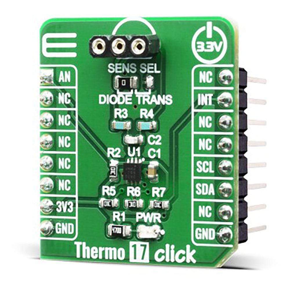 Mikroelektronika d.o.o. MIKROE-3994 Thermo 17 Click Board - The Debug Store UK
