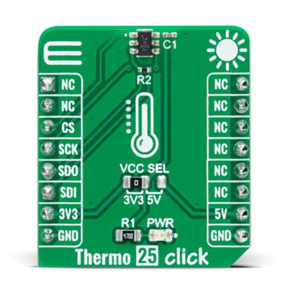Mikroelektronika d.o.o. MIKROE-5335 Thermo 25 Click Board™ - The Debug Store UK