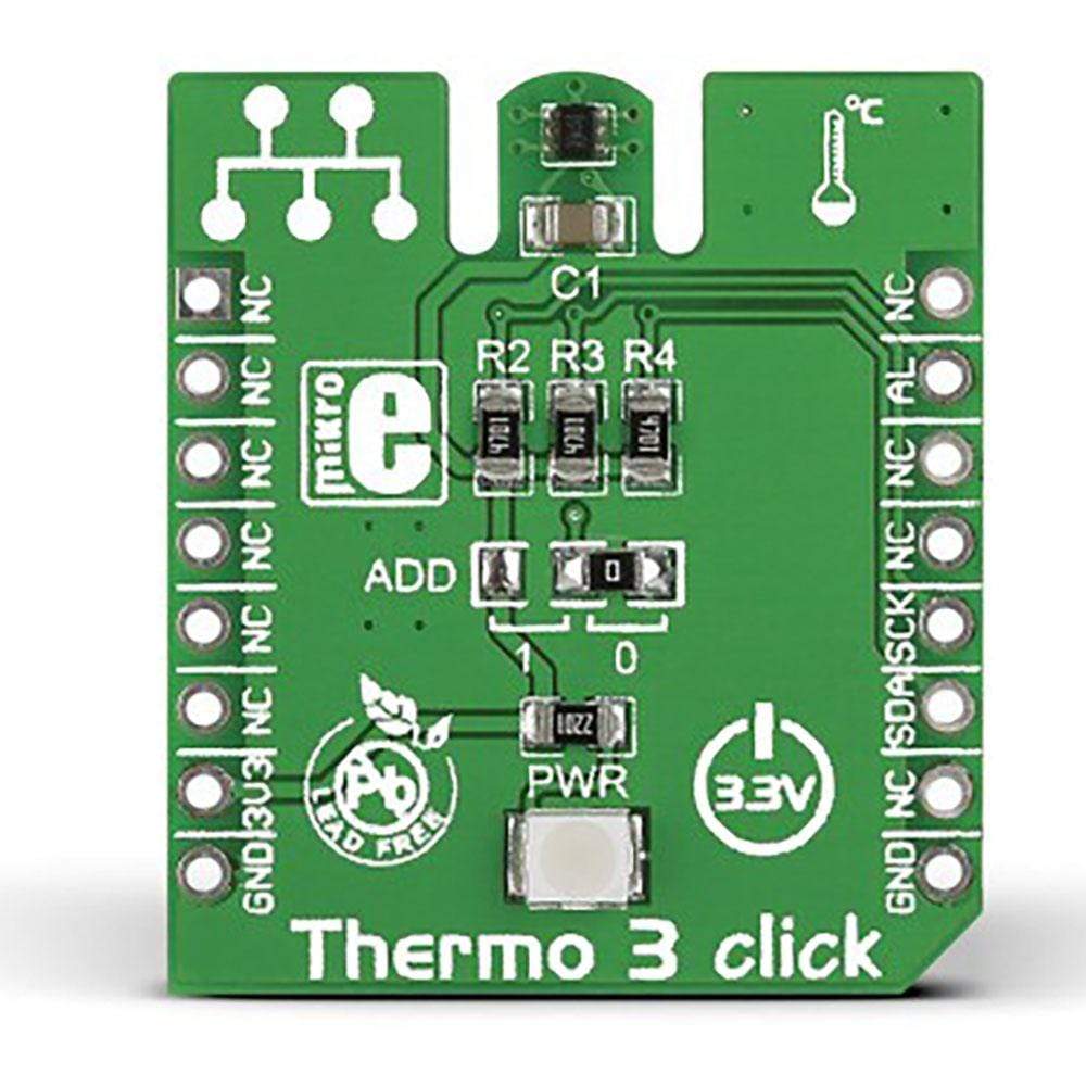 Mikroelektronika d.o.o. MIKROE-1885 Thermo 3 Click Board - The Debug Store UK