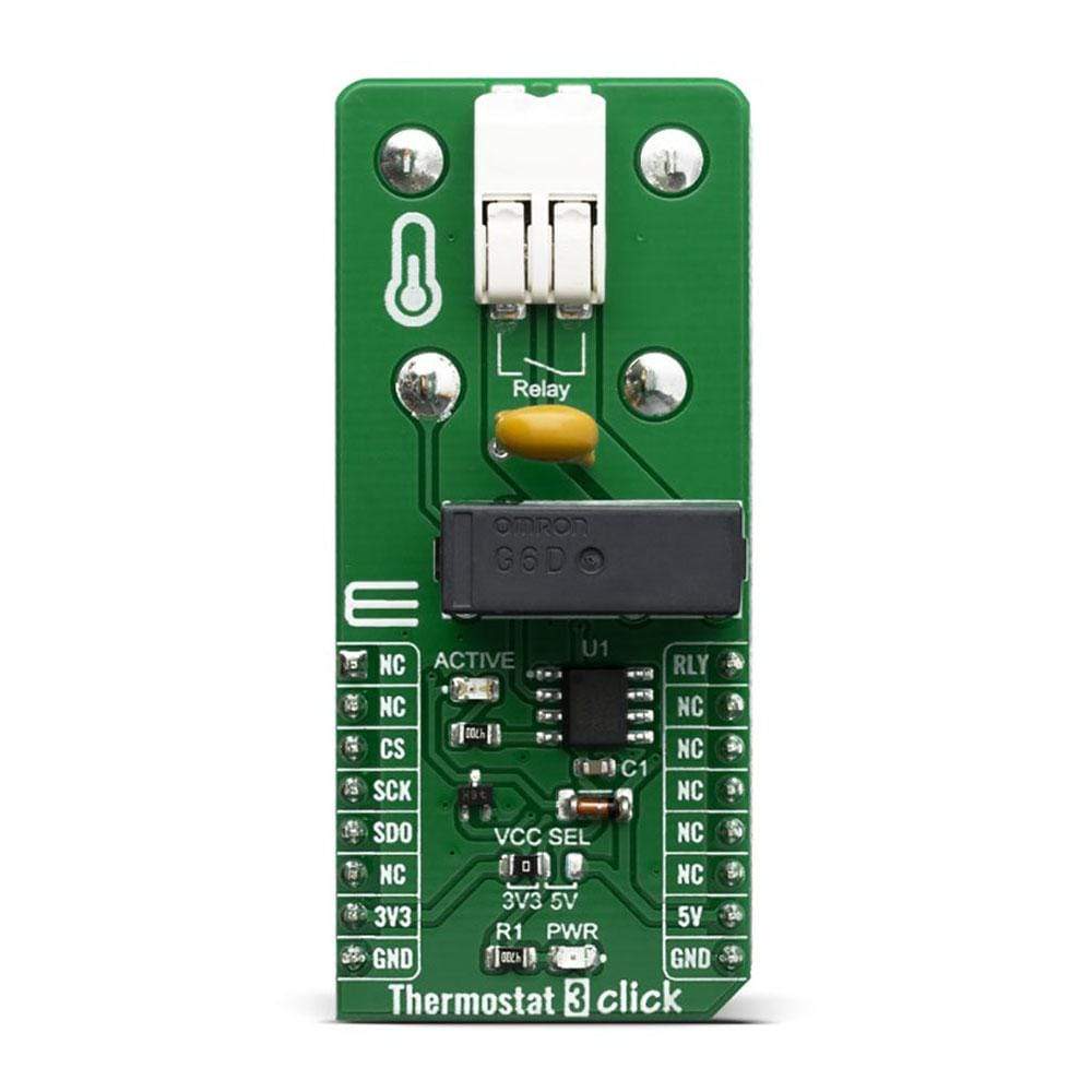 Mikroelektronika d.o.o. MIKROE-3724 Thermostat 3 Click Board - The Debug Store UK