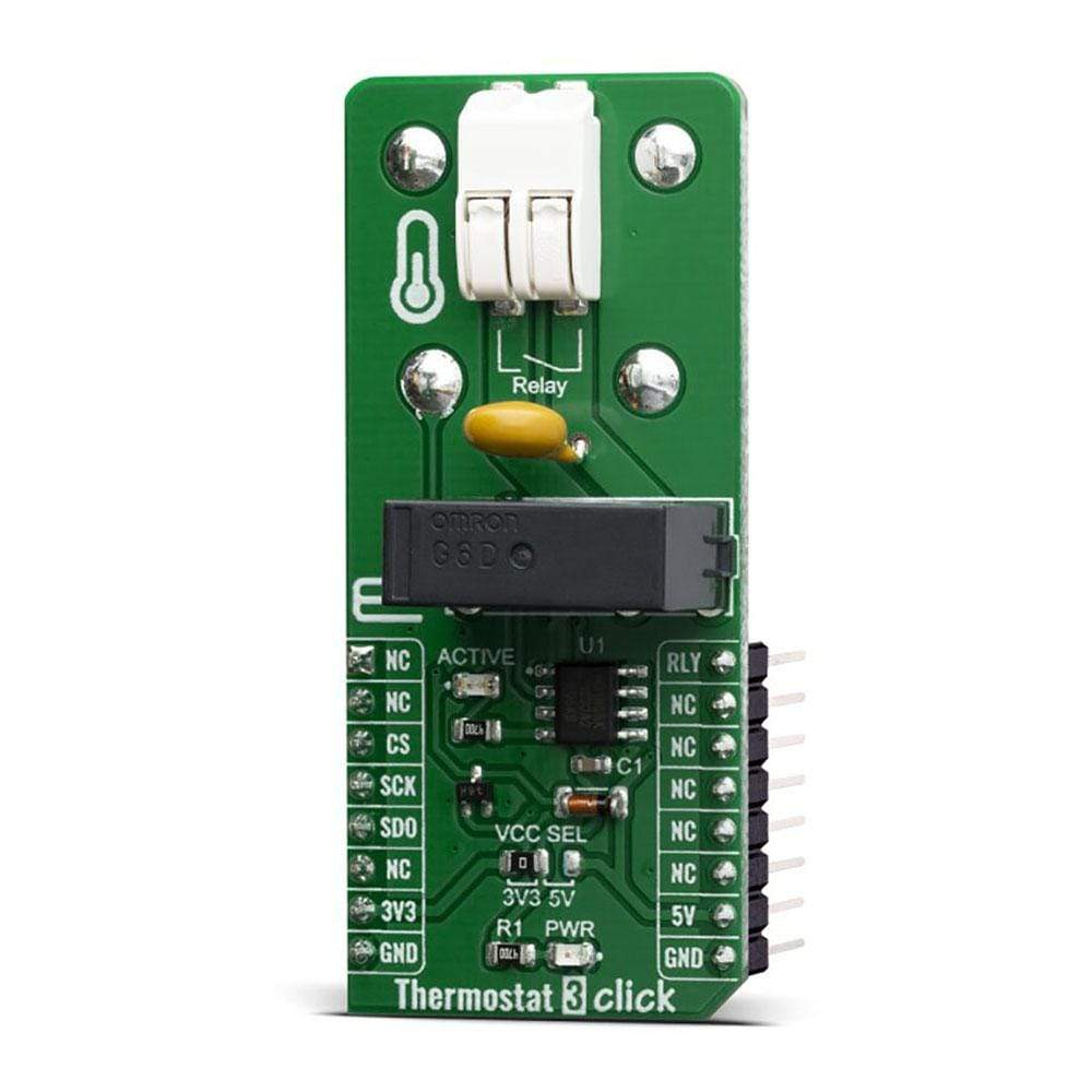 Mikroelektronika d.o.o. MIKROE-3724 Thermostat 3 Click Board - The Debug Store UK