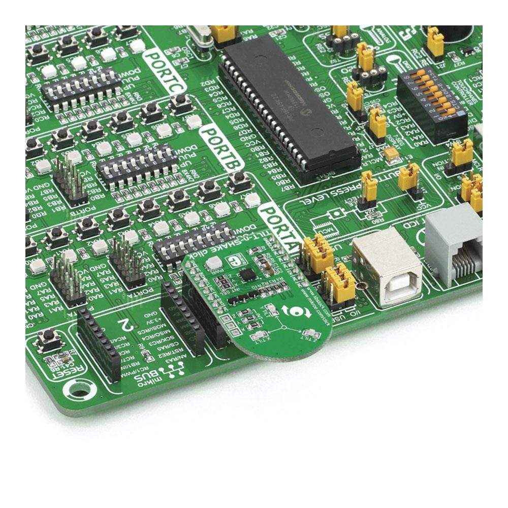 Mikroelektronika d.o.o. MIKROE-1853 TILTnSHAKE Click Board - The Debug Store UK