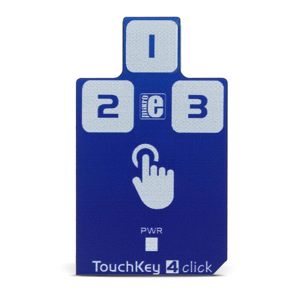 Mikroelektronika d.o.o. MIKROE-2965 TouchKey 4 Click Board - The Debug Store UK