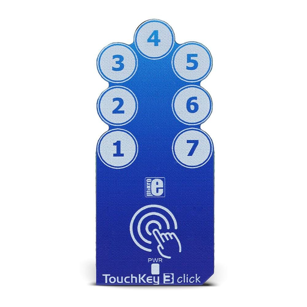 Mikroelektronika d.o.o. MIKROE-2891 TouchKey 3 Click Board - The Debug Store UK