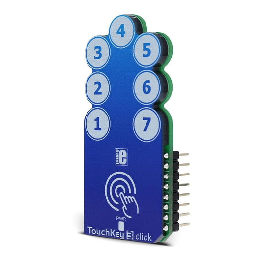 Mikroelektronika d.o.o. MIKROE-2891 TouchKey 3 Click Board - The Debug Store UK