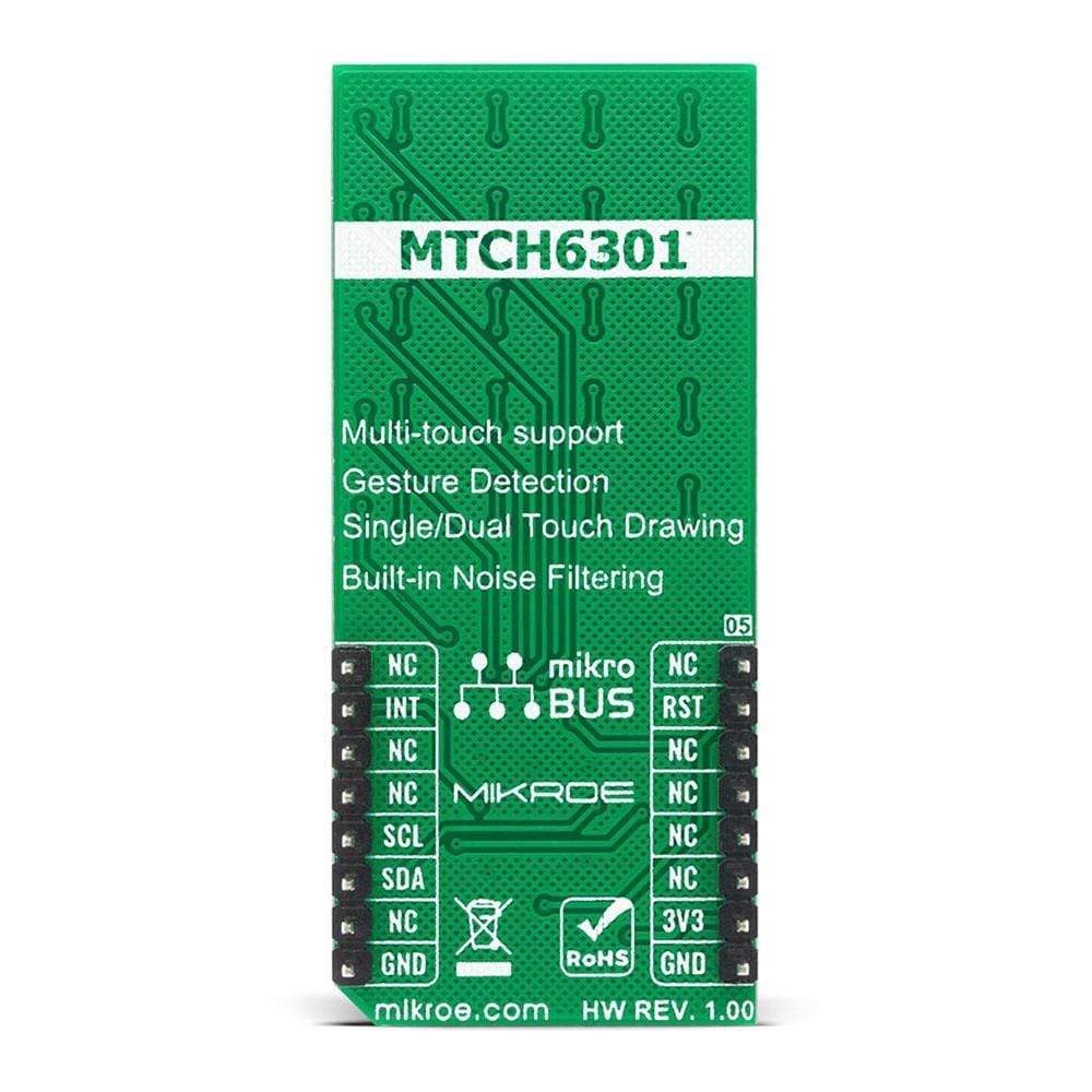 Mikroelektronika d.o.o. MIKROE-4382 TouchPad 3 Click Board - The Debug Store UK