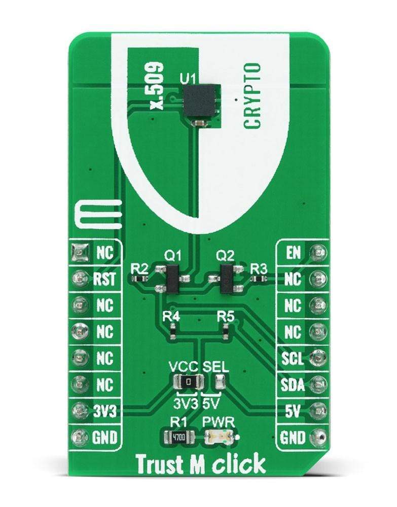 Mikroelektronika d.o.o. MIKROE-4236 Trust M Click Board - The Debug Store UK