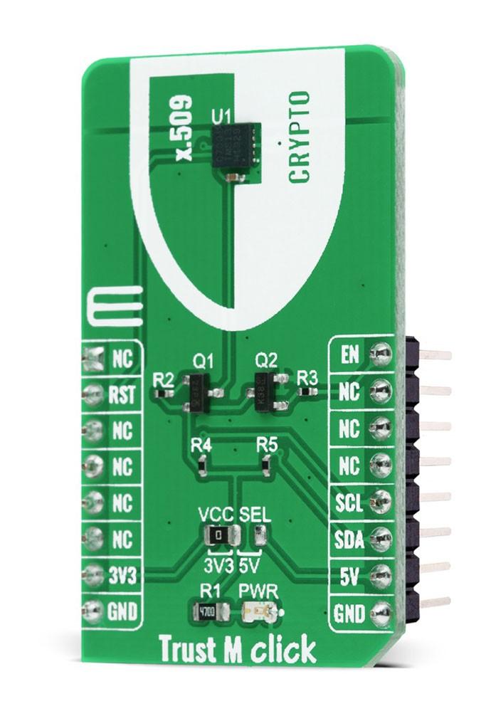 Mikroelektronika d.o.o. MIKROE-4236 Trust M Click Board - The Debug Store UK