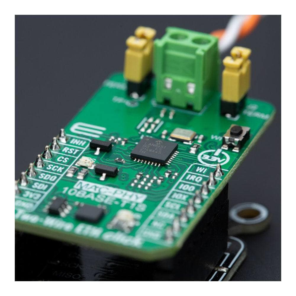 Mikroelektronika d.o.o. MIKROE-5543 Two-Wire ETH Click Board - The Debug Store UK