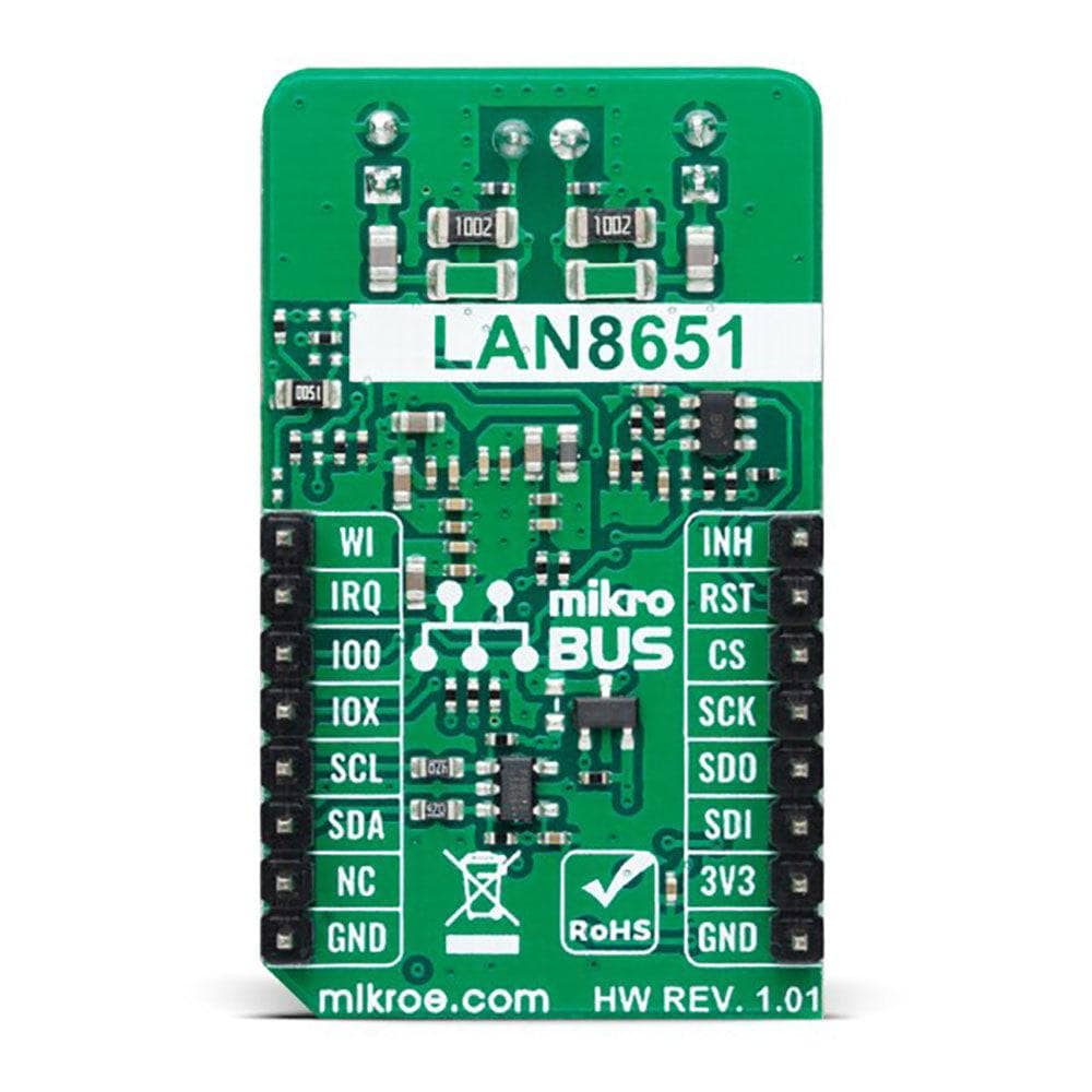 Mikroelektronika d.o.o. MIKROE-5543 Two-Wire ETH Click Board - The Debug Store UK