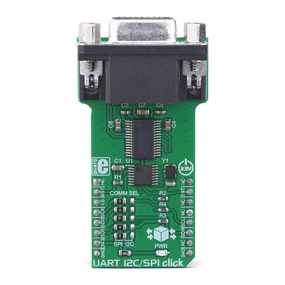 Mikroelektronika d.o.o. MIKROE-3349 UART I2C/SPI Click Board - The Debug Store UK