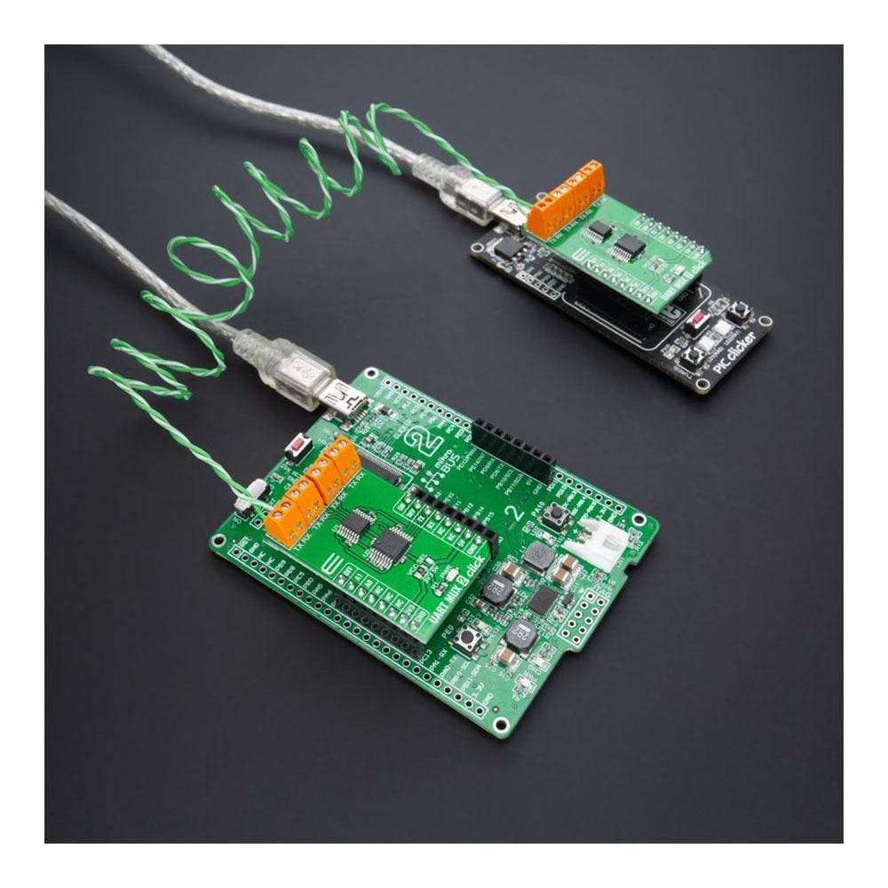 Mikroelektronika d.o.o. MIKROE-4494 UART MUX 2 Click Board - The Debug Store UK