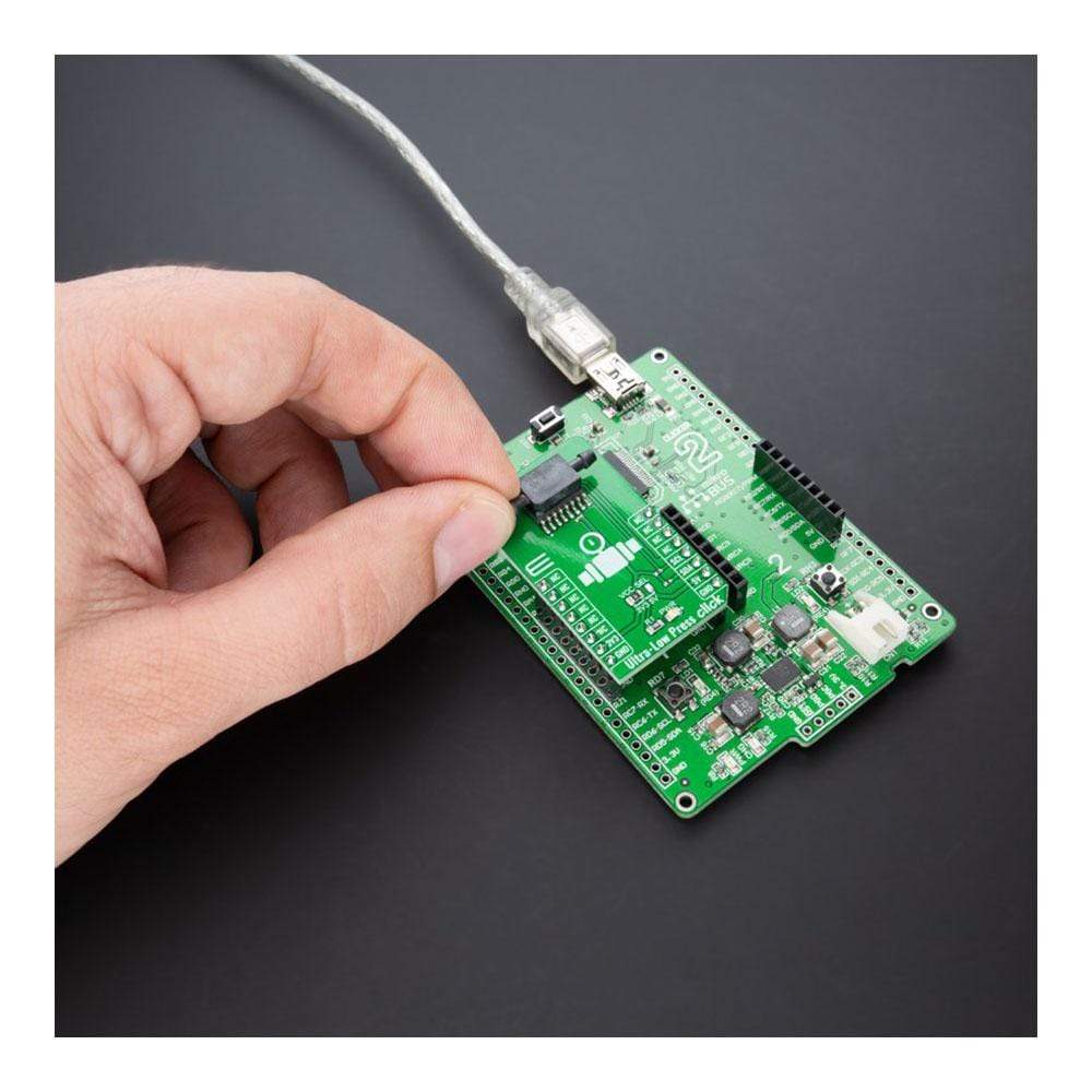 Mikroelektronika d.o.o. MIKROE-4676 Ultra-Low Press Click Board - The Debug Store UK