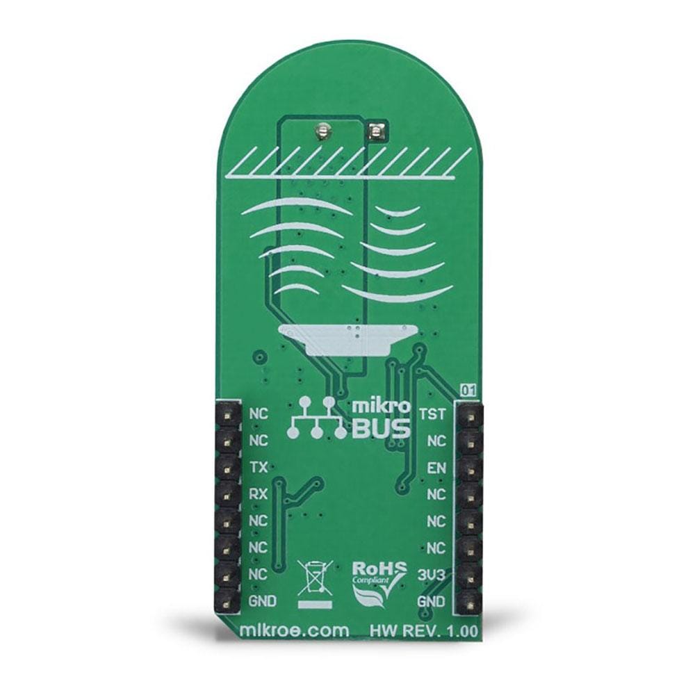 Mikroelektronika d.o.o. MIKROE-3302 Ultrasonic 2 Click Board - The Debug Store UK