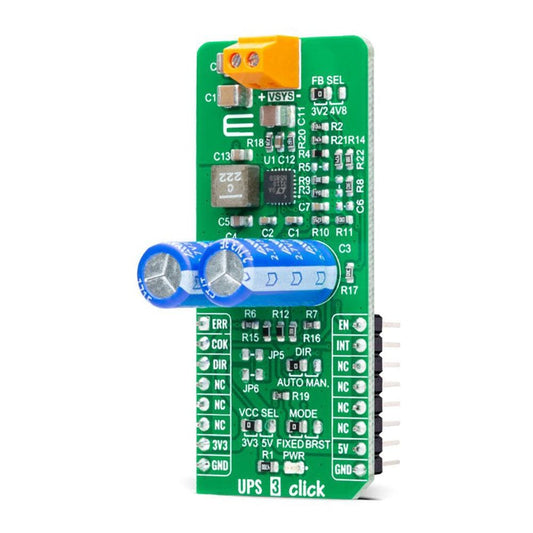 Mikroelektronika d.o.o. MIKROE-4479 UPS 3 Click Board - The Debug Store UK