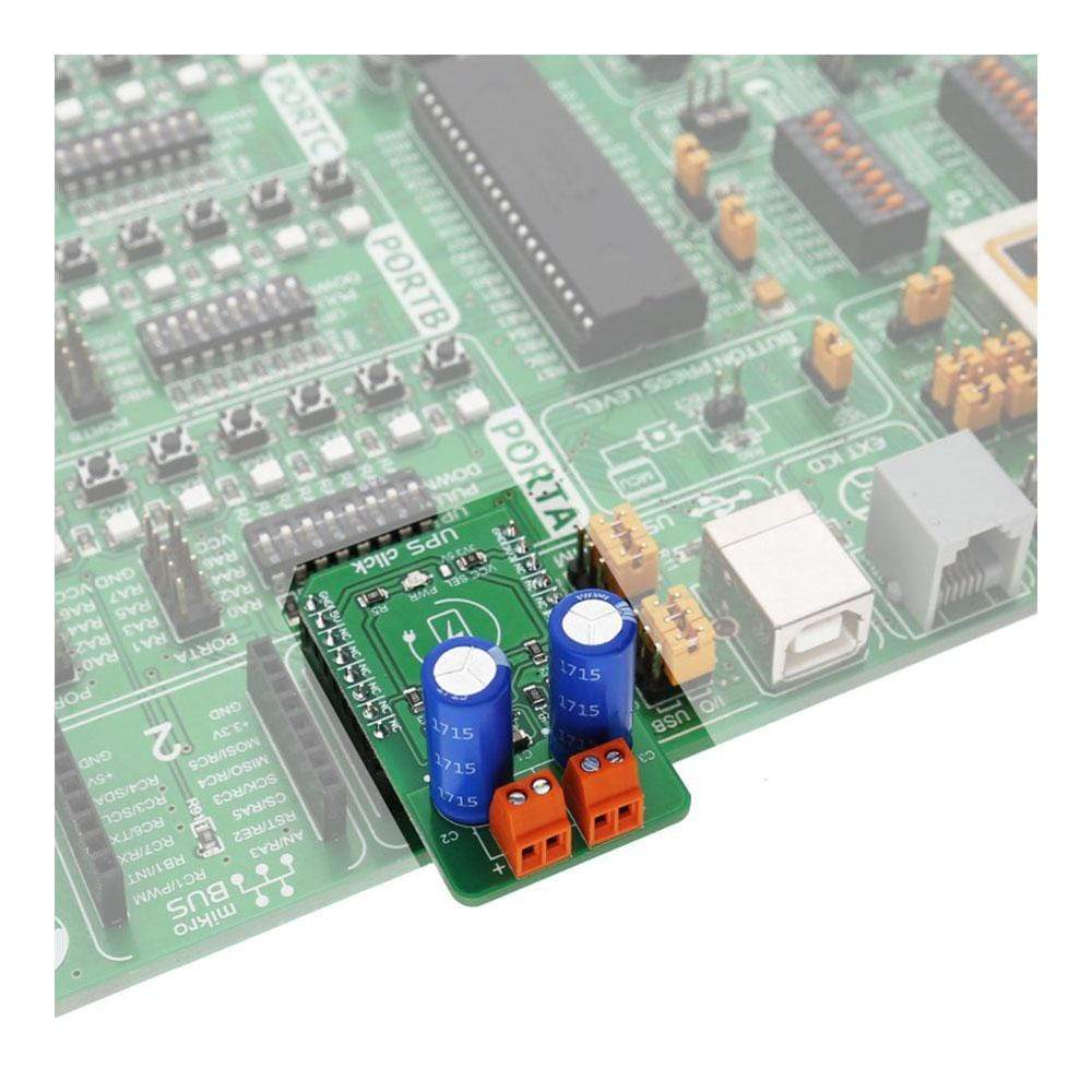 Mikroelektronika d.o.o. MIKROE-3001 UPS Click Board - The Debug Store UK