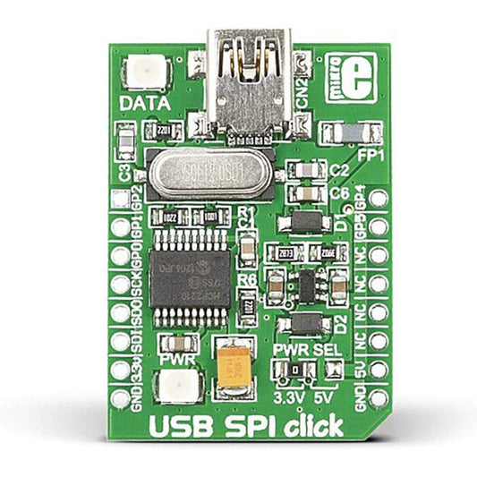 Mikroelektronika d.o.o. MIKROE-1204 USB SPI Click Board - The Debug Store UK