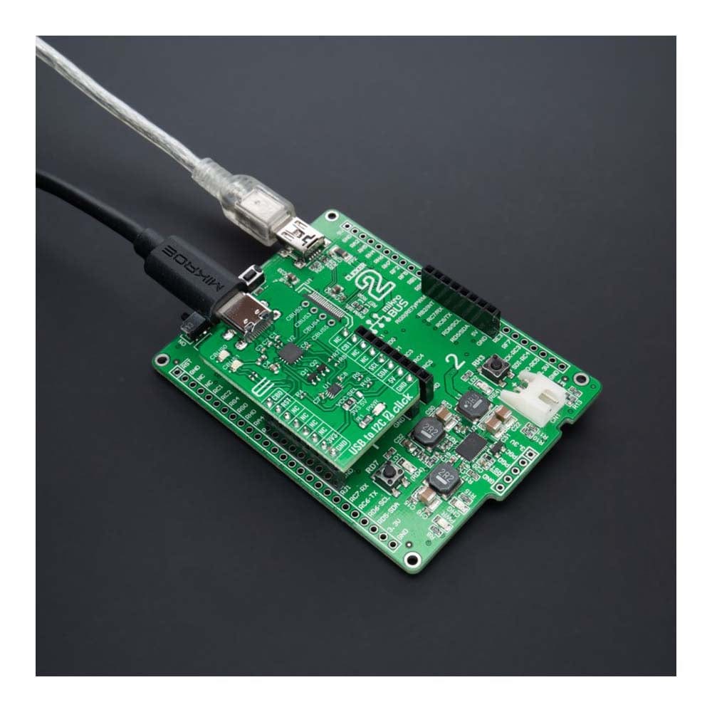 Mikroelektronika d.o.o. MIKROE-5065 USB to I2C 2 Click Board - The Debug Store UK