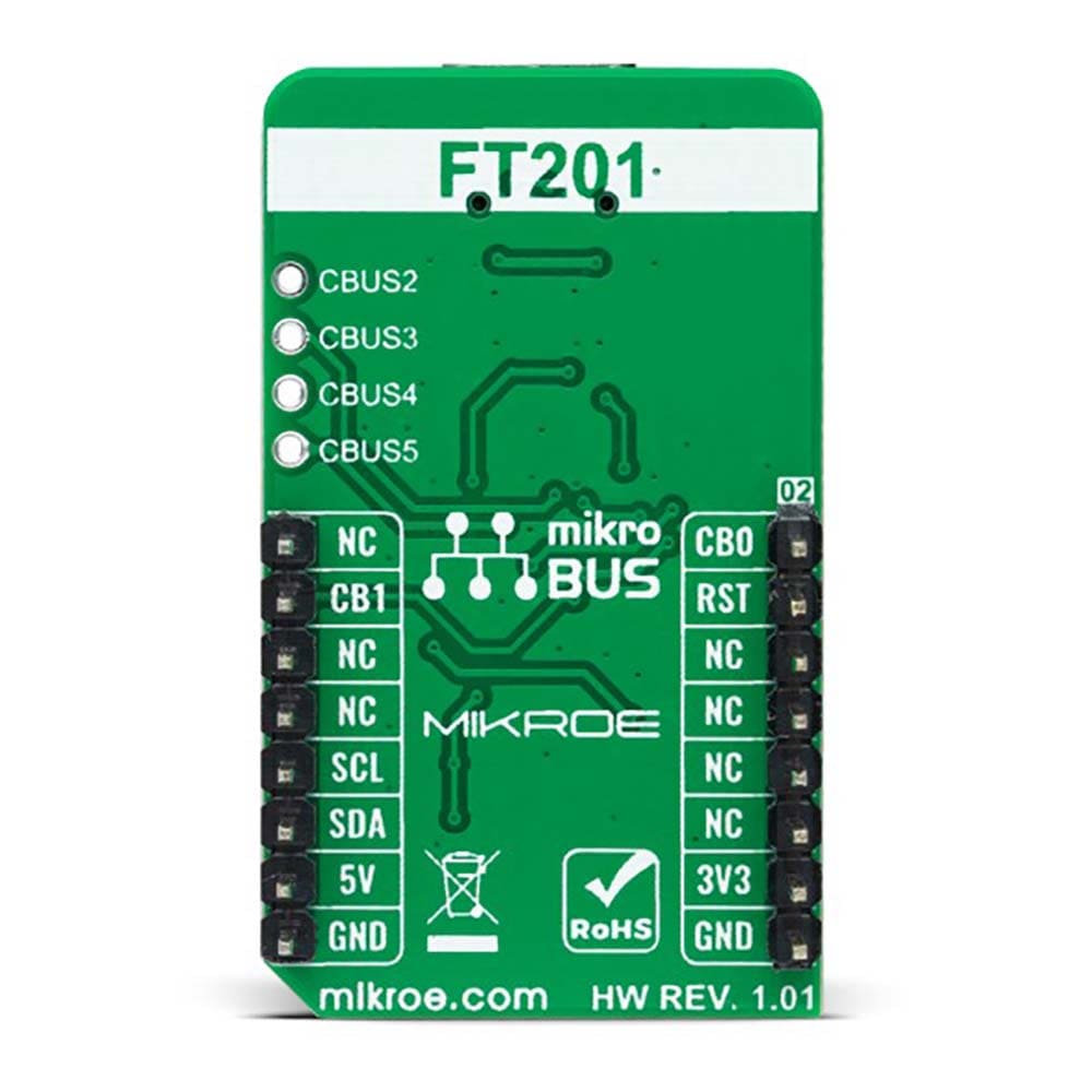 Mikroelektronika d.o.o. MIKROE-5065 USB to I2C 2 Click Board - The Debug Store UK