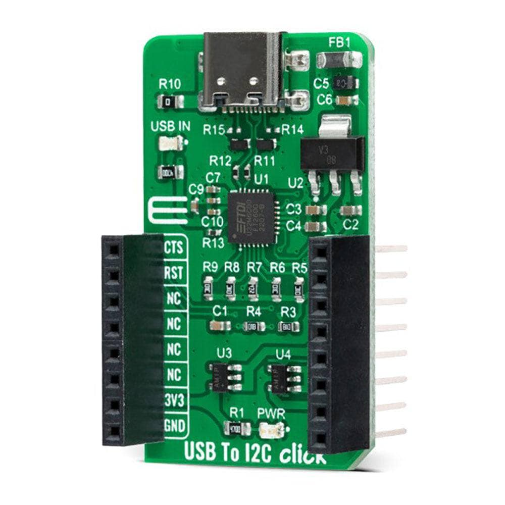 Mikroelektronika d.o.o. MIKROE-5312 USB to I2C Click Board - The Debug Store UK