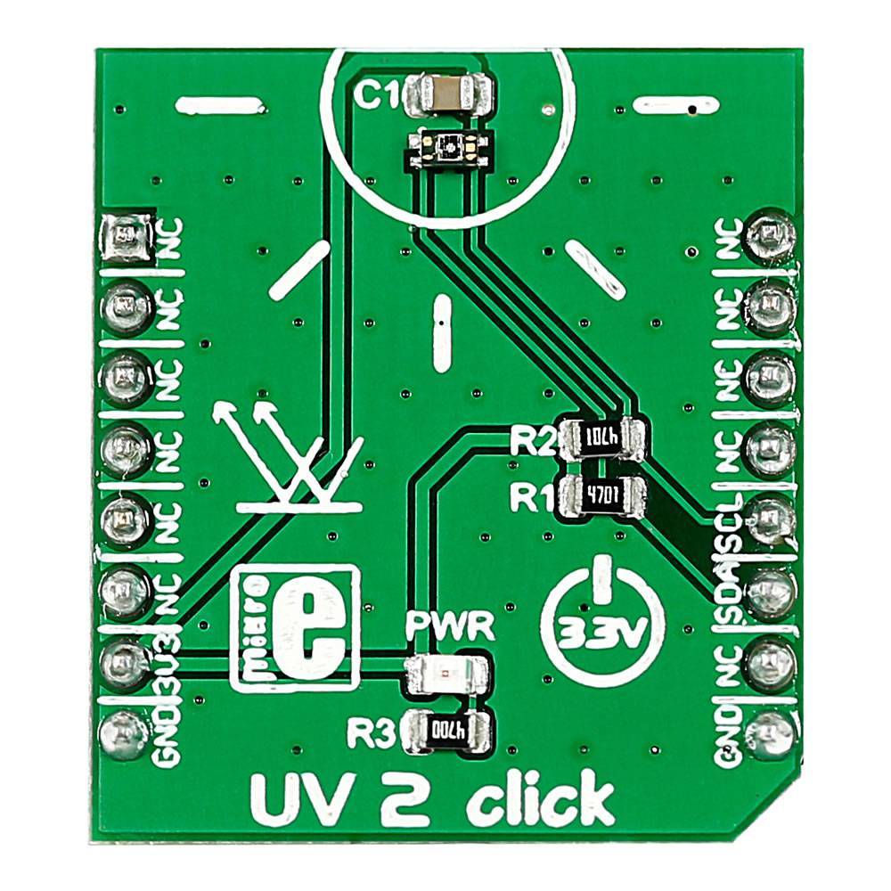 Mikroelektronika d.o.o. MIKROE-2378 UV 2 Click Board - The Debug Store UK