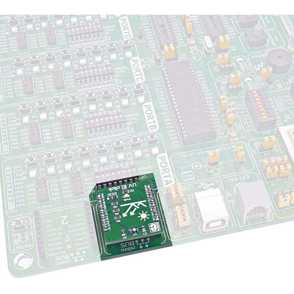 Mikroelektronika d.o.o. MIKROE-2736 UV 3 Click Board - The Debug Store UK
