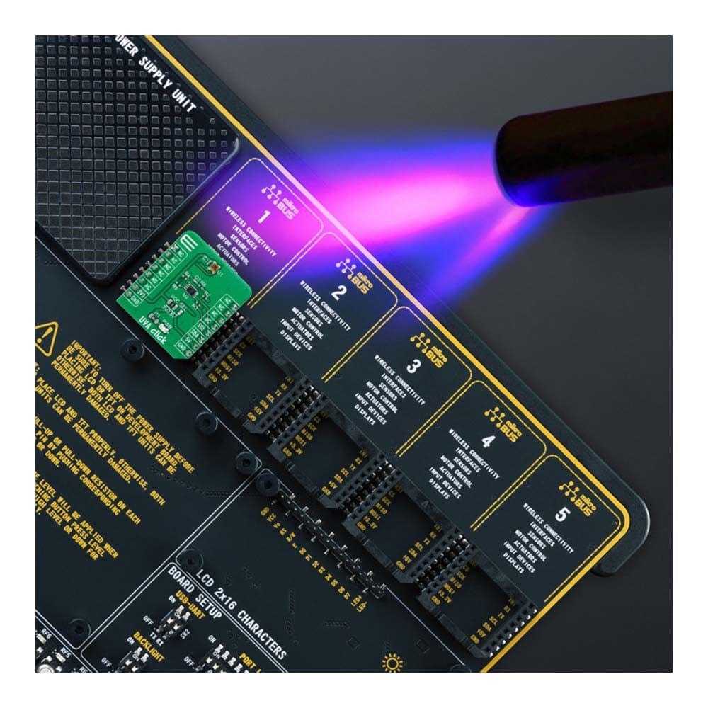 Mikroelektronika d.o.o. MIKROE-4911 UVA Click Board - The Debug Store UK