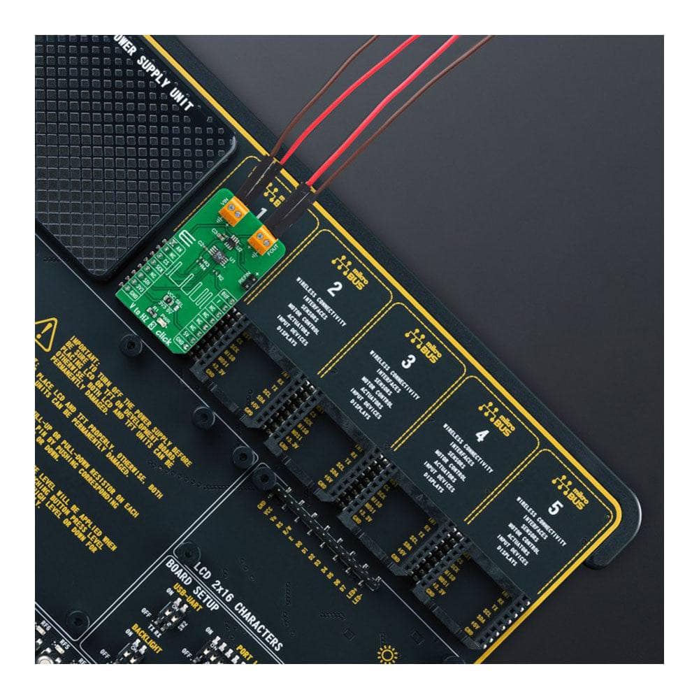 Mikroelektronika d.o.o. MIKROE-5250 V to Hz 3 Click Board - The Debug Store UK