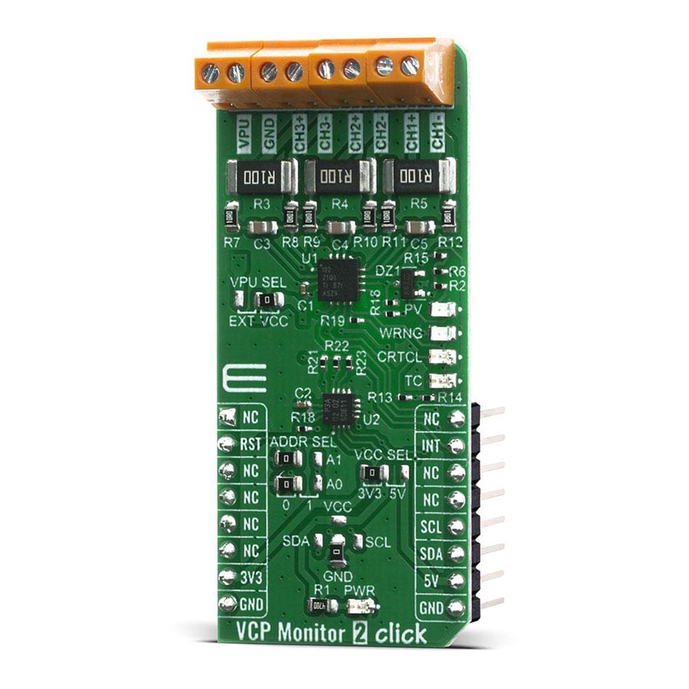 Mikroelektronika d.o.o. MIKROE-4126 VCP Monitor 2 Click Board - The Debug Store UK