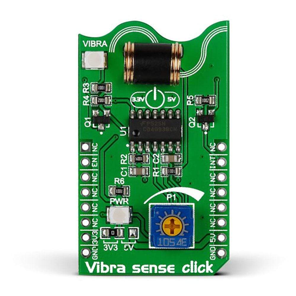 Mikroelektronika d.o.o. MIKROE-1927 Vibra Sense Click Board - The Debug Store UK